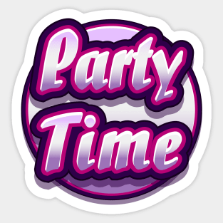 Party Time Sticker